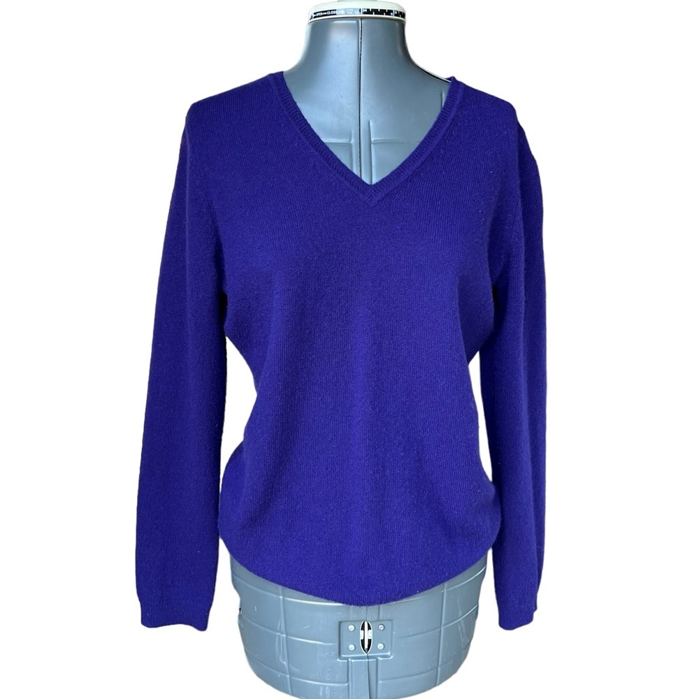 Charter Club “Luxury Cashmere” pullover sweater. lightweight all season. SZ-MED